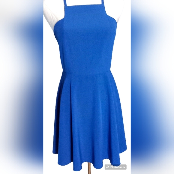 LuLu Call To Charms Blue Skate Dress Size small - Picture 3 of 6